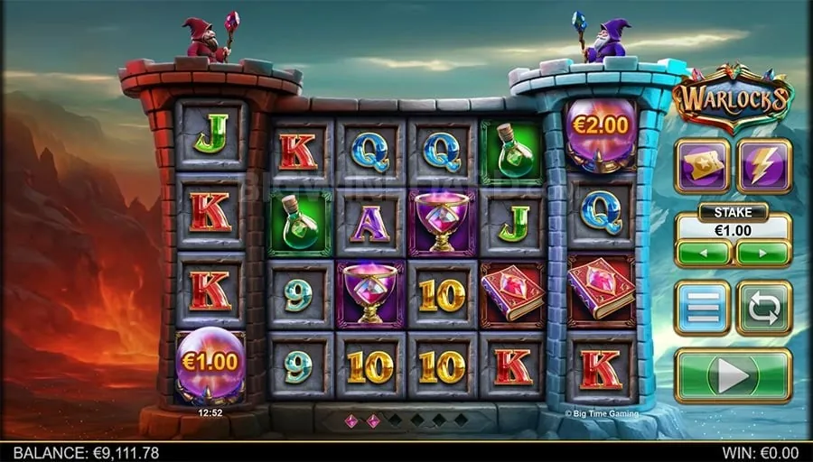 Spintime Gaming PH mobile app interface on a smartphone